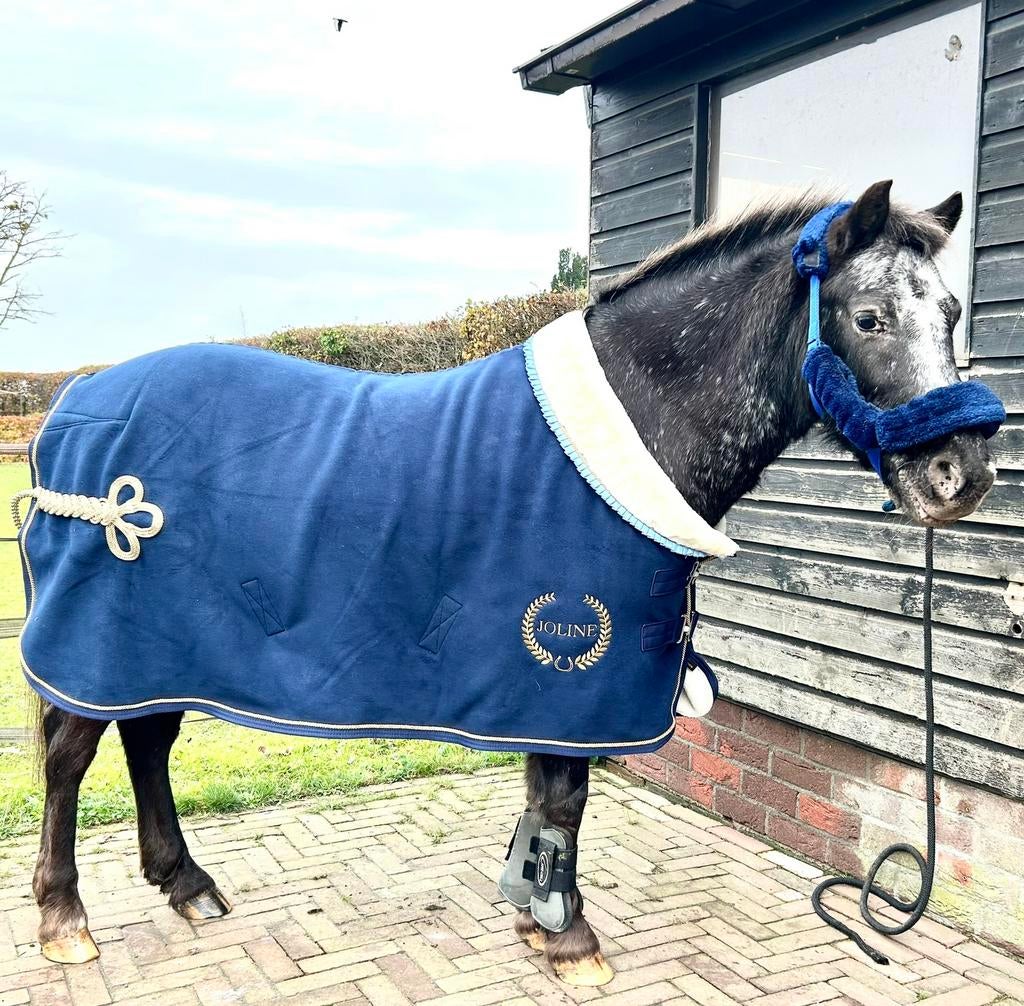 Joline the pony brand showdeken fleece blauw, Dieren en Toebehoren, Ophalen of Verzenden, Gebruikt