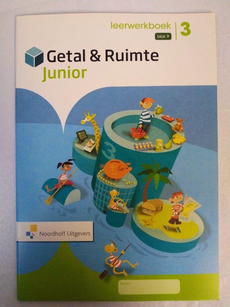 Getal en Ruimte Junior - Groep 3 - Leerwerkboek Blok 9, Ophalen of Verzenden, Nieuw, Overige niveaus, Overige vakken