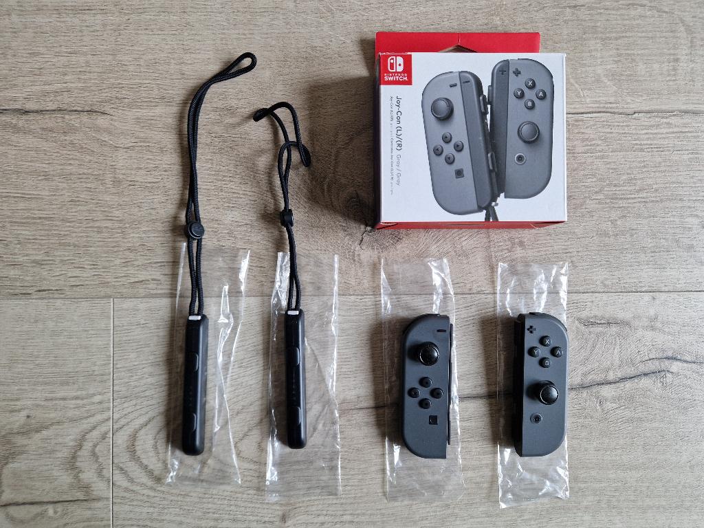 Nintendo switch joy-con pair grijs, Spelcomputers en Games, Spelcomputers | Nintendo Switch, Zo goed als nieuw, Switch Original