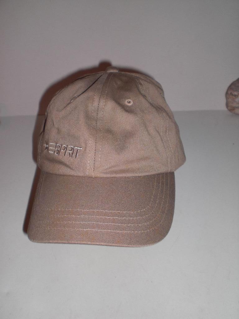 Beige Esprit pet dames 55 -59 cm 100 % katoen, Kleding | Dames, Hoeden en Petten, Esprit, One size fits all, Ophalen of Verzenden