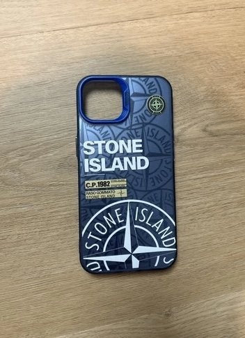 Stone island hoesje Iphone 12, Blauw, Nieuw, Hoesje of Tasje, Ophalen of Verzenden