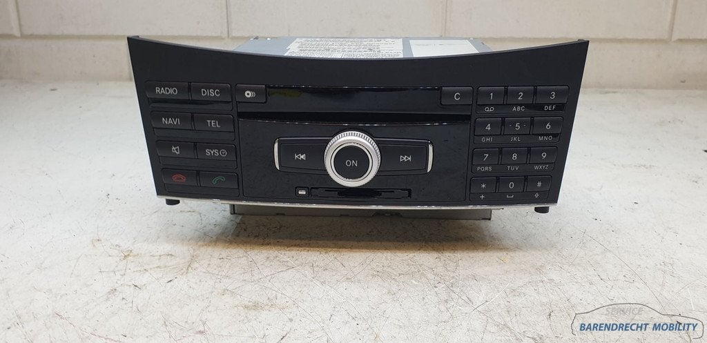 Headunit multimedia radio Mercedes E klasse W212 W207 212906, Gebruikt, Mercedes-Benz AG, Mercedes-Benz, Ophalen of Verzenden