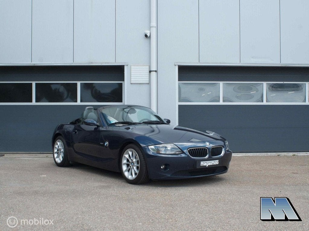 BMW Z4 2.5i '06 l Toledo Blauw l Sportstoelen l Handbak, Auto's, BMW, Achterwielaandrijving, Gebruikt, Zwart, Cabriolet