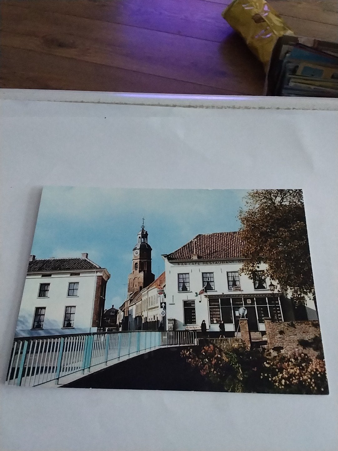 Oude Ansichtkaart Buren: Brug over de Korne, Ophalen of Verzenden, 1960 tot 1980, Ongelopen, Gelderland