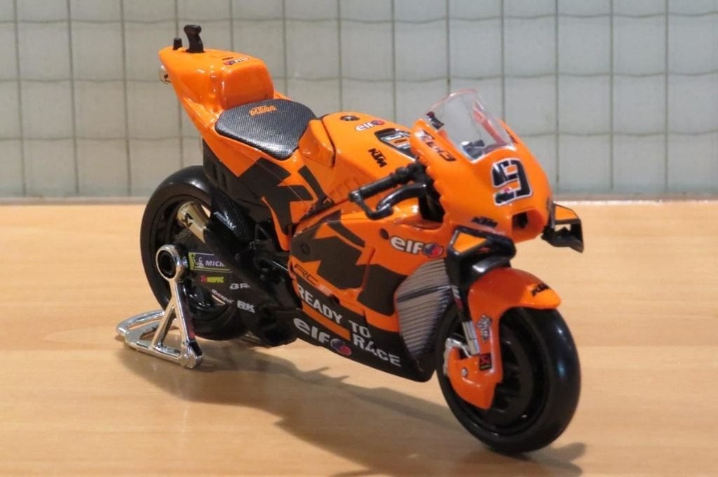 Danilo Petrucci KTM RC16 2021 1:18 Maisto, MayCheong, Maisto, Nieuw, Ophalen of Verzenden