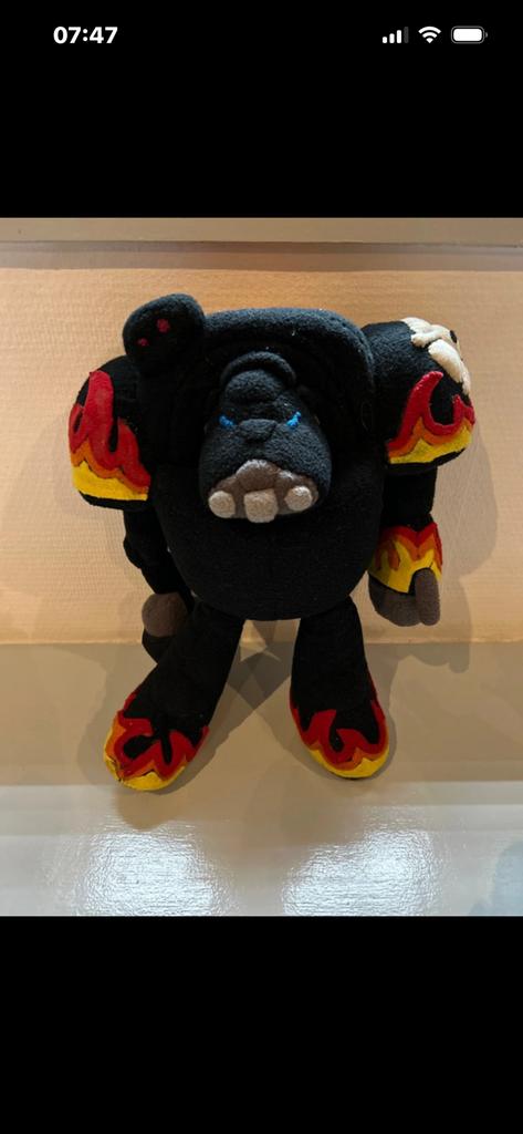 Knuffel Warhammer 40k handgemaakt door een bedrijf, Ophalen of Verzenden, Zo goed als nieuw, Overige typen