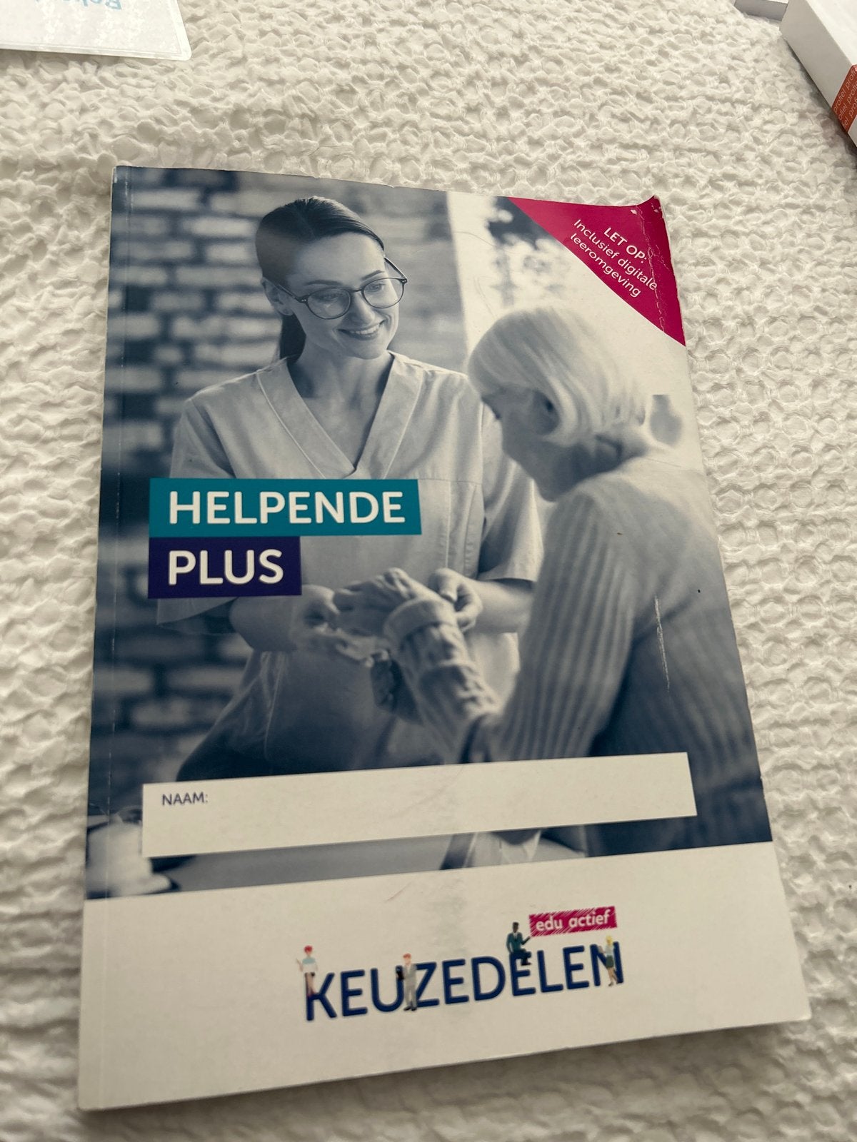 Keuzedelen Helpende Plus - Inclusief digitale leeromgeving, Ophalen of Verzenden, Gamma, Zo goed als nieuw, MBO