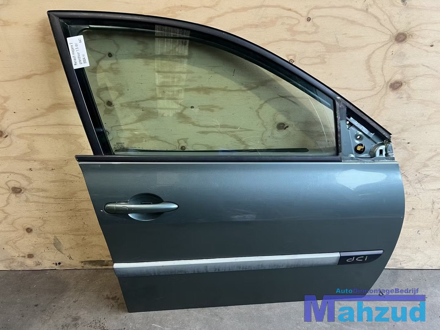 RENAULT MEGANE 2 groen TED97 rechts voor deur portier 2001-2, Renault Group, Gebruikt, Contact.group@renault.com, Ophalen of Verzenden