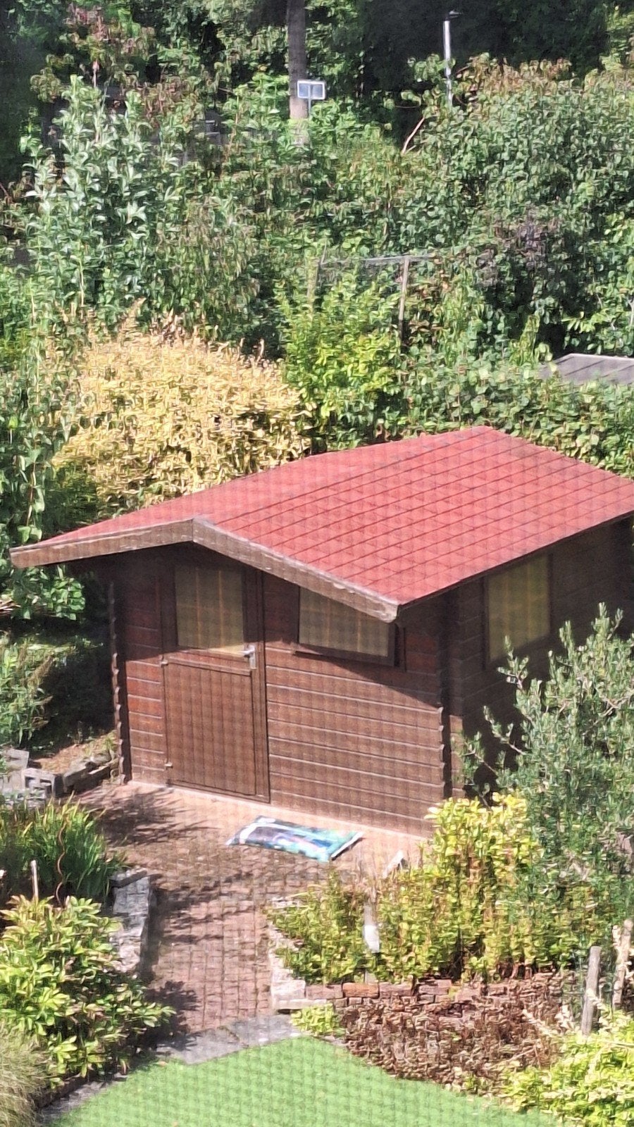 Tuinhuisje, donkerbruin, Ophalen, Gebruikt, Tuinhuis, 250 tot 500 cm