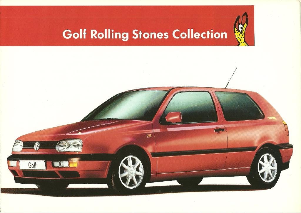 Volkswagen Golf 3 cabriolet 1995 folder, Ophalen of Verzenden, Zo goed als nieuw, Volkswagen