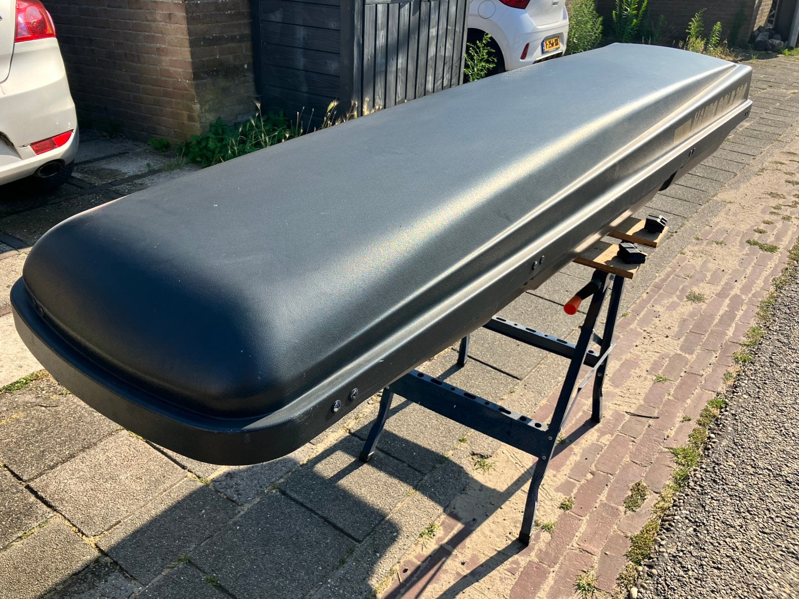 Dakkoffer hapro gold 200, Auto diversen, Ophalen, Gebruikt
