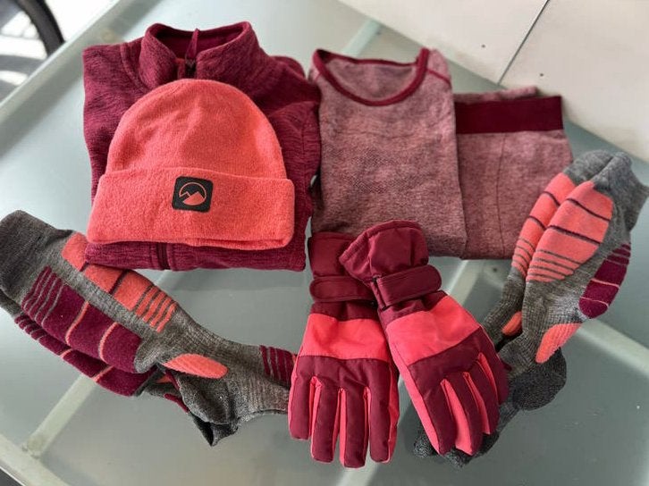 Crivit ski onderkleding set, muts en handschoenen, Ophalen of Verzenden, Nieuw, Maat 36 (S), Trui