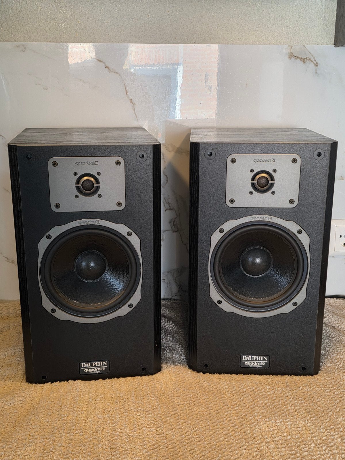 Quadral Dauphin Phonologue E – Made in Germany, Audio, Tv en Foto, Overige merken, Gebruikt, Speakerset, Ophalen of Verzenden
