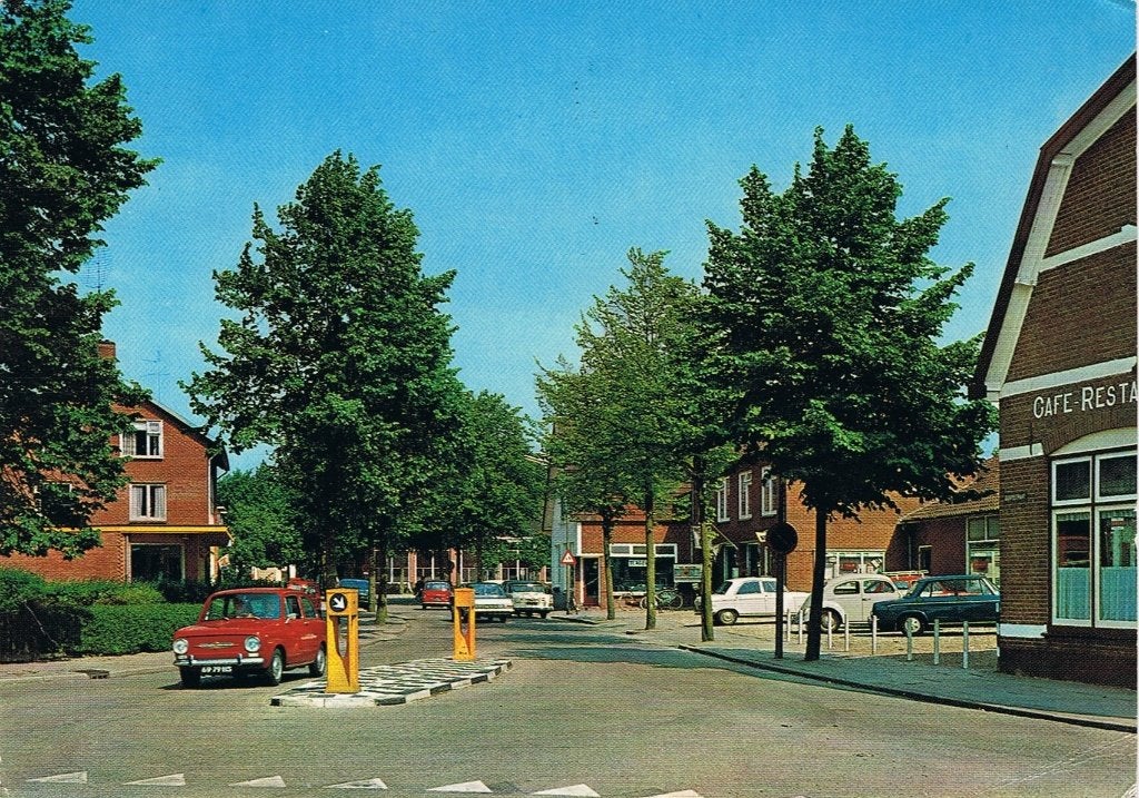 Otterlo, Dorpsstraat - 1973, Ophalen of Verzenden, 1960 tot 1980, Gelopen, Gelderland