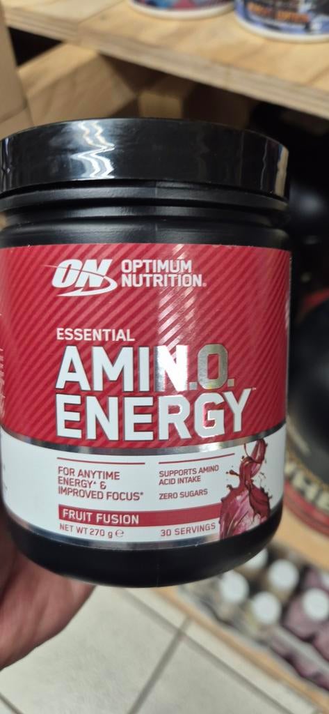 Optimum Nutrition Essential Amino Energy Fruit Fusion, Sport en Fitness, Fitnessmaterialen, Ophalen of Verzenden, Nieuw, Overige typen