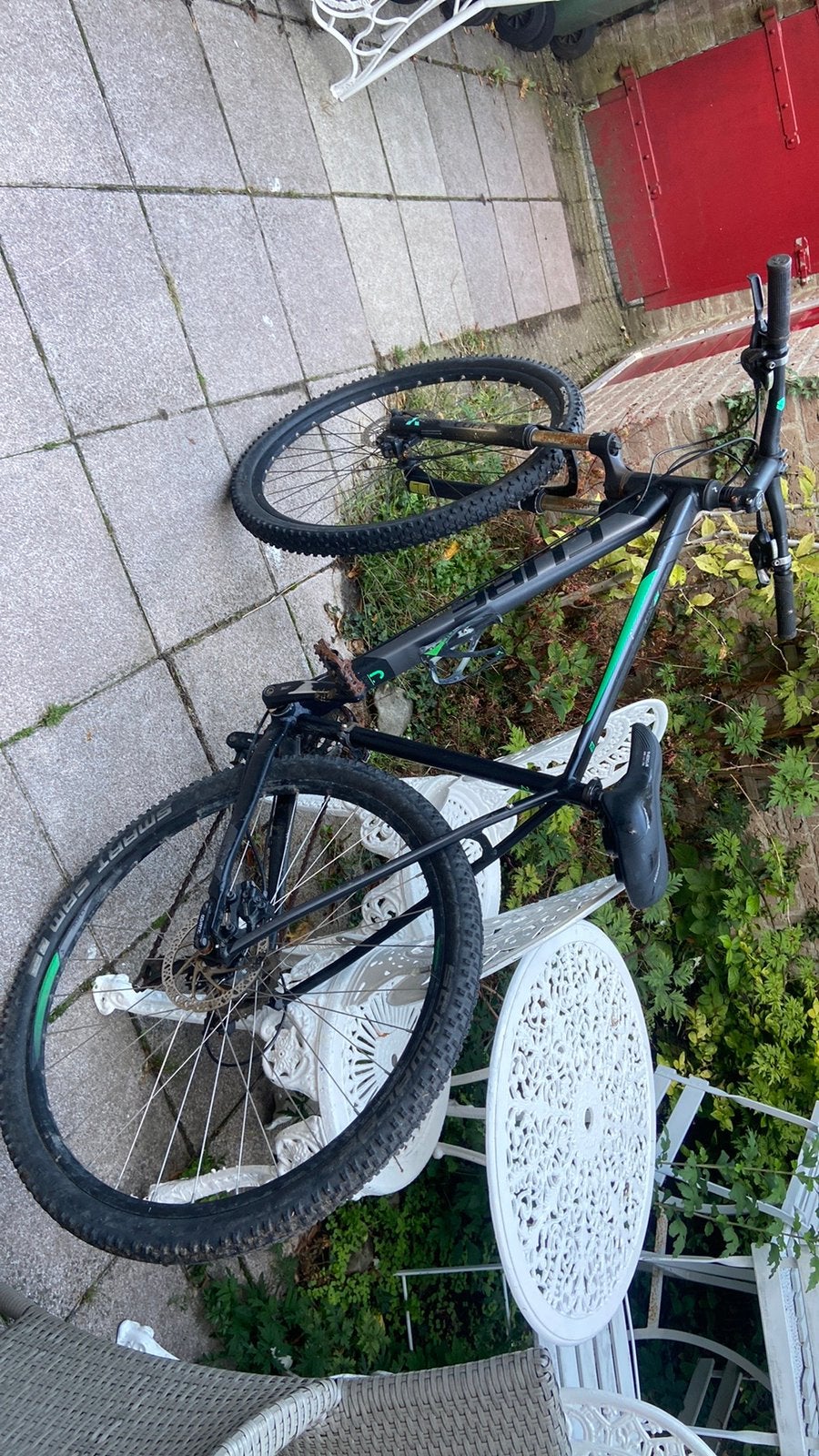 Cube 29 inch mountainbike heren fiets harde banden nieuw zad, Overige merken, Gebruikt, Ophalen of Verzenden, 53 tot 57 cm