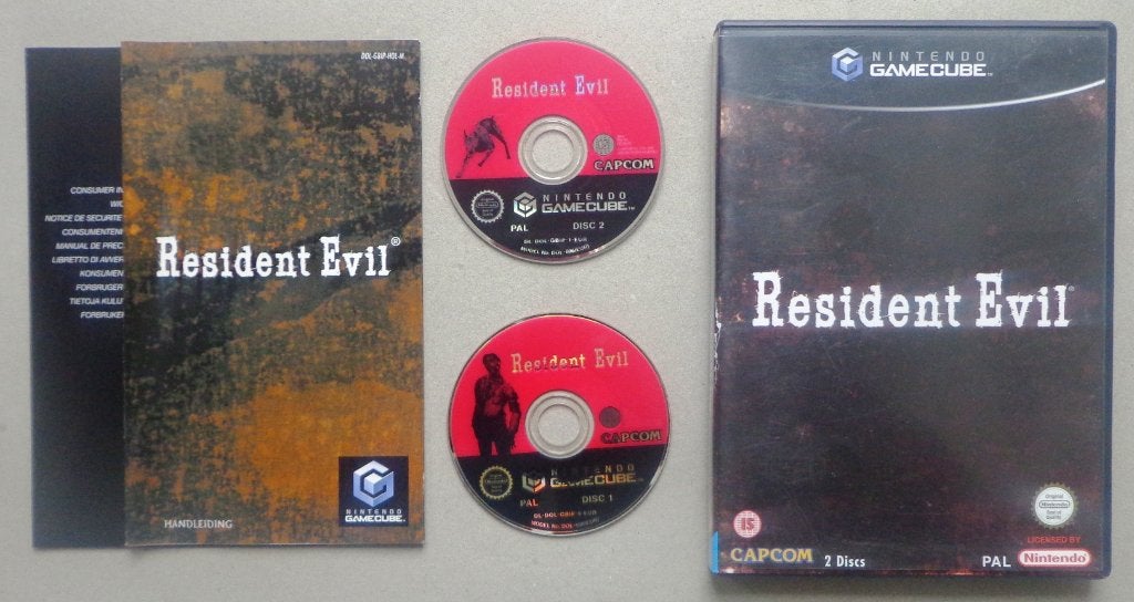 Resident Evil 1 voor de Nintendo GameCube Compleet, Spelcomputers en Games, Games | Nintendo GameCube, Avontuur en Actie, 1 speler