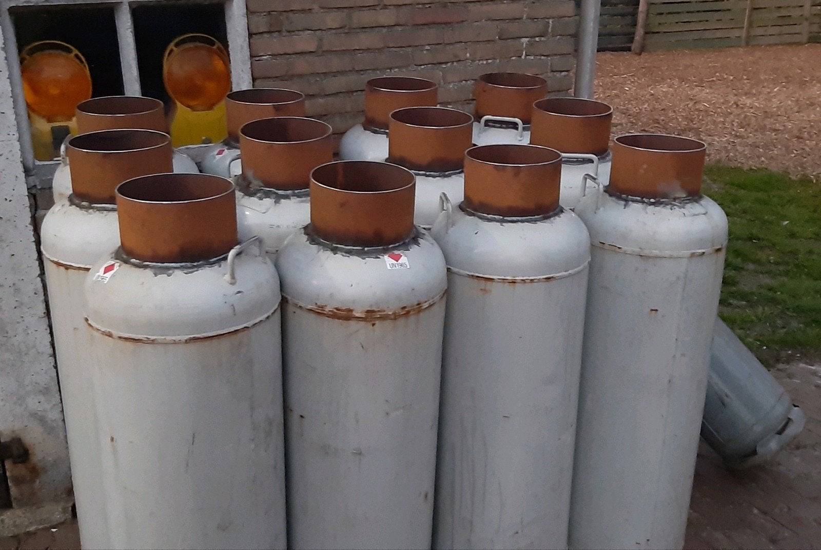 carbidbus, melkbus, carbid 90/100liter, Ophalen, Zo goed als nieuw