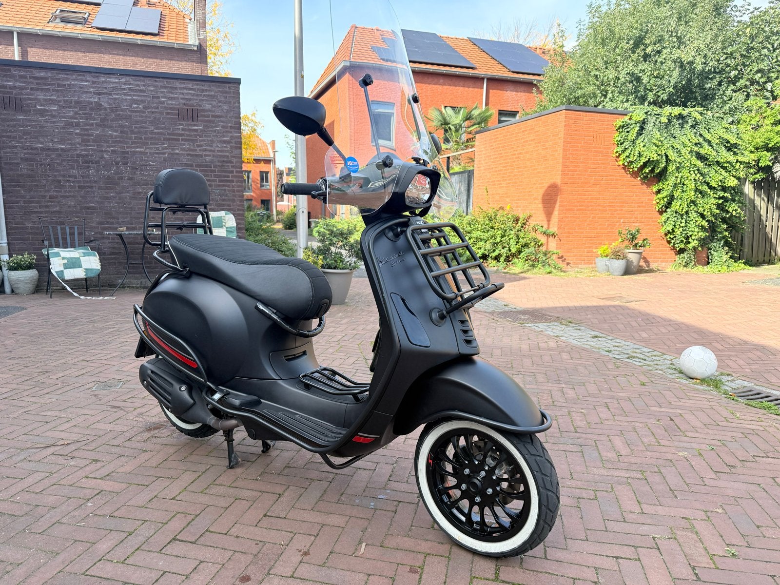 Foto 6 van Vespa Sprint Mat Zwart - Zo goed als nieuw