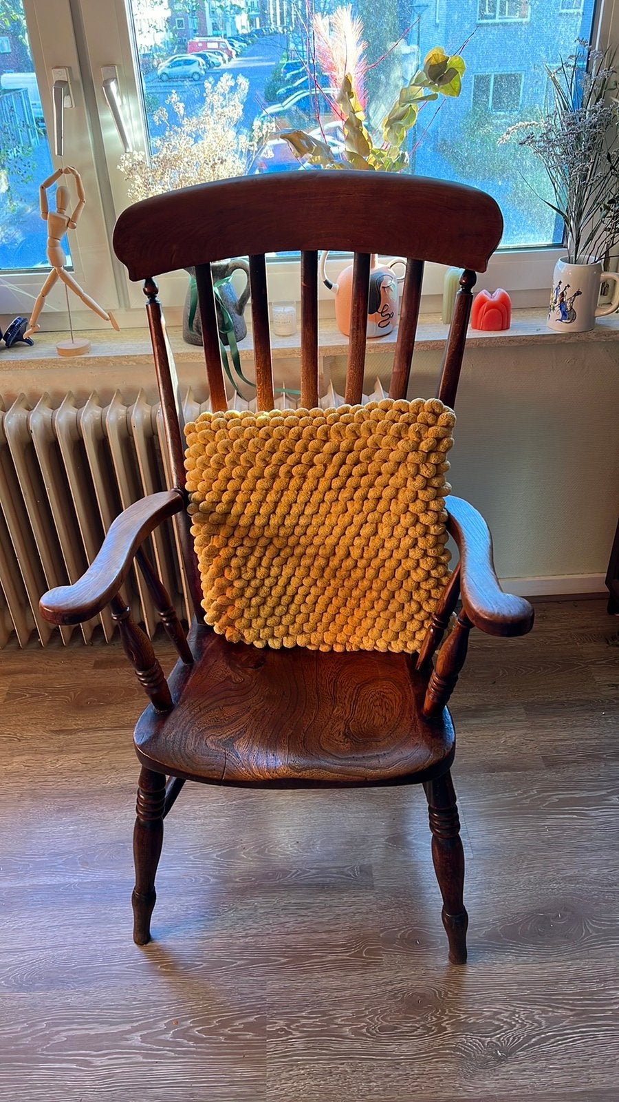Vintage leunstoel, Ophalen
