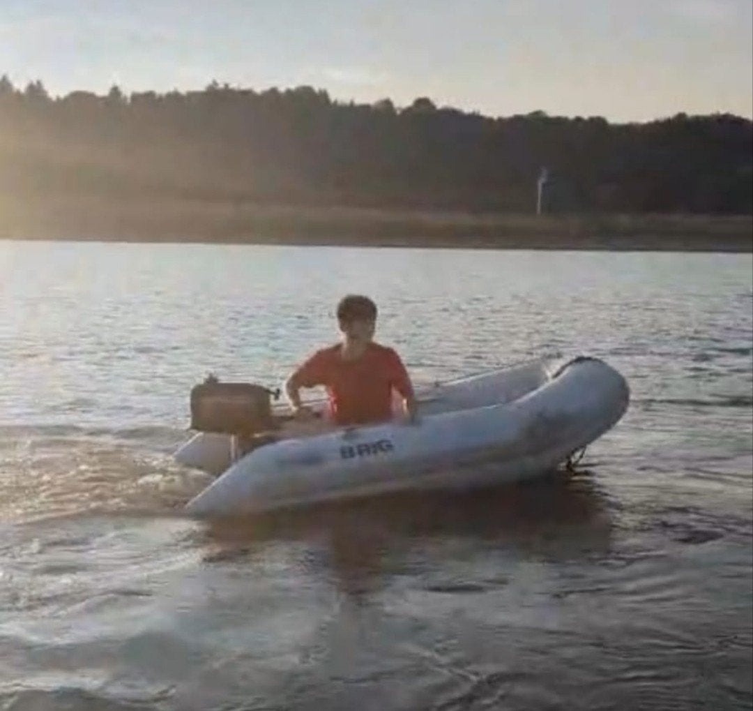 Leuke brig vissersboot met mercury motor 5pk, Watersport en Boten, Ophalen, Gebruikt, Overige typen, Twee personen