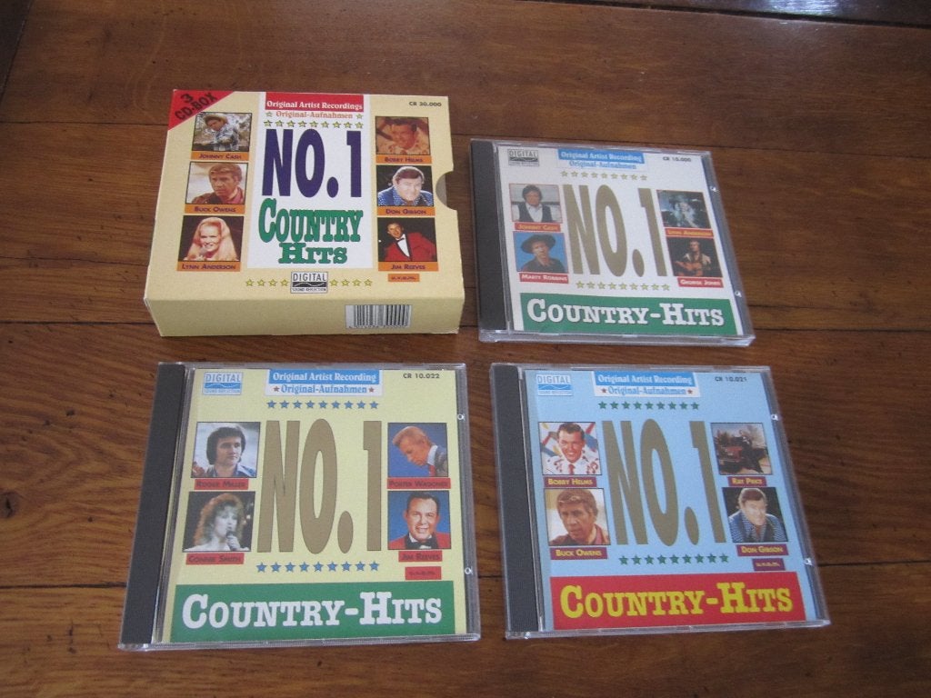 NO.1 Country Hits - box 3 CD's, Ophalen of Verzenden, Zo goed als nieuw, Boxset, Country