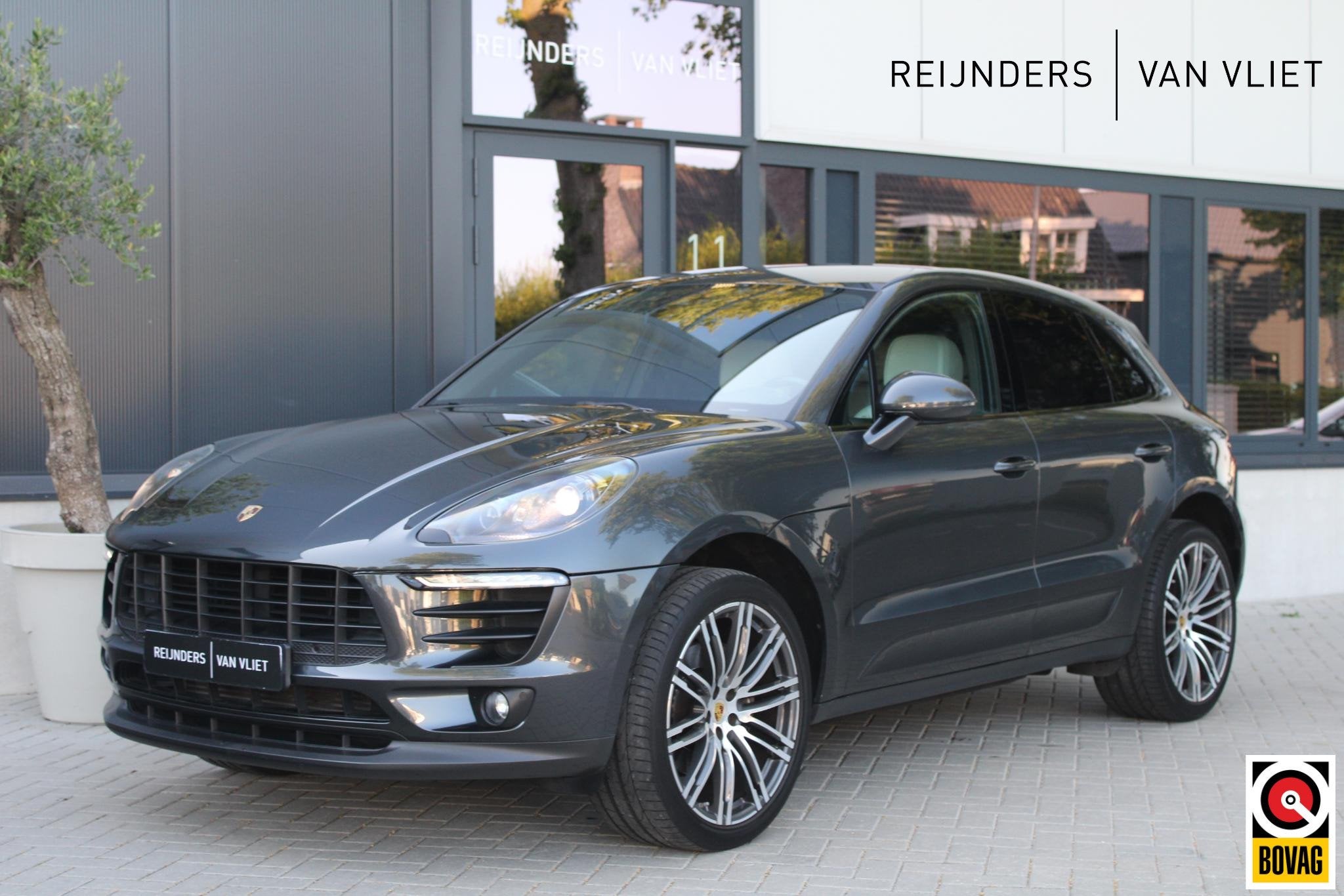 Porsche Macan 2.0 | 21" Turbo Velgen | PCM Nav. | Xenon+ | R, Auto's, Automaat, Stof, Gebruikt, Euro 6