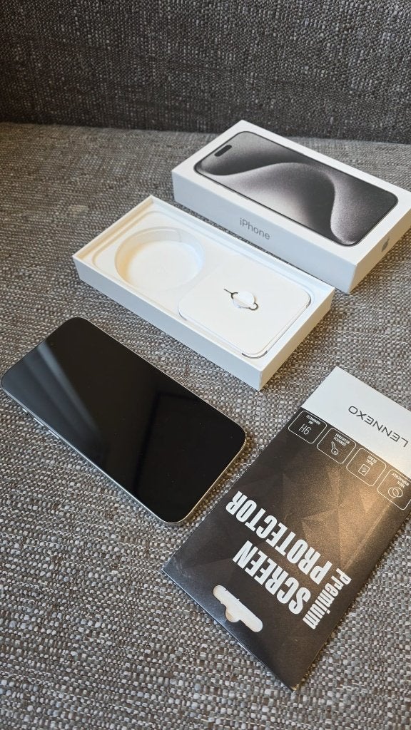 iPhone 15 Pro Max 256GB White Titanium | Batterij 88%, Telecommunicatie, 256 GB, Gebruikt, Wit, Ophalen of Verzenden