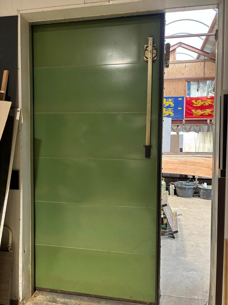Koelcel deur 3000x2000x100mm, Doe-het-zelf en Verbouw, Deuren en Horren, Gebruikt, Overige typen, Ophalen of Verzenden, Schuifdeur