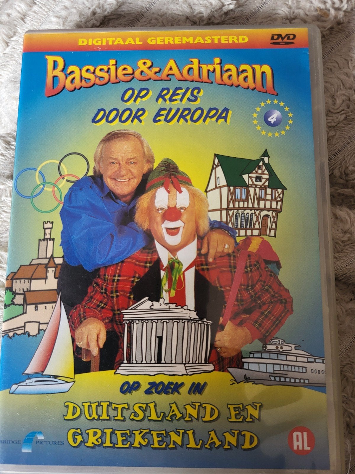 Bassie & Adriaan Op Reis Door Europa - itsland & Griekenlan, Alle leeftijden, Tv-serie, Familie, Gebruikt