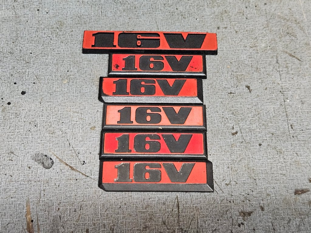 Volkswagen Golf Type 2 Gti 16v logo's, 10 euro per stuk., Ophalen of Verzenden