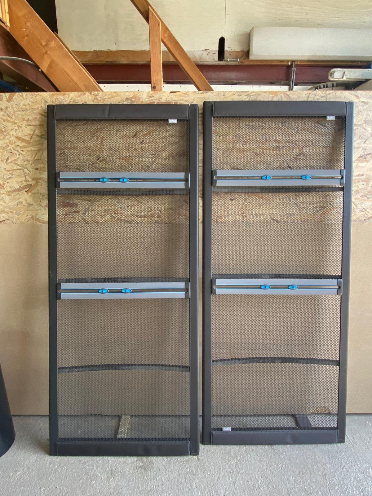 Auping verstelbare spiraalbodem 90x210 cm - 2 stuks, Huis en Inrichting, Slaapkamer | Bedden, Ophalen, Verstelbaar, 90 cm, Eenpersoons