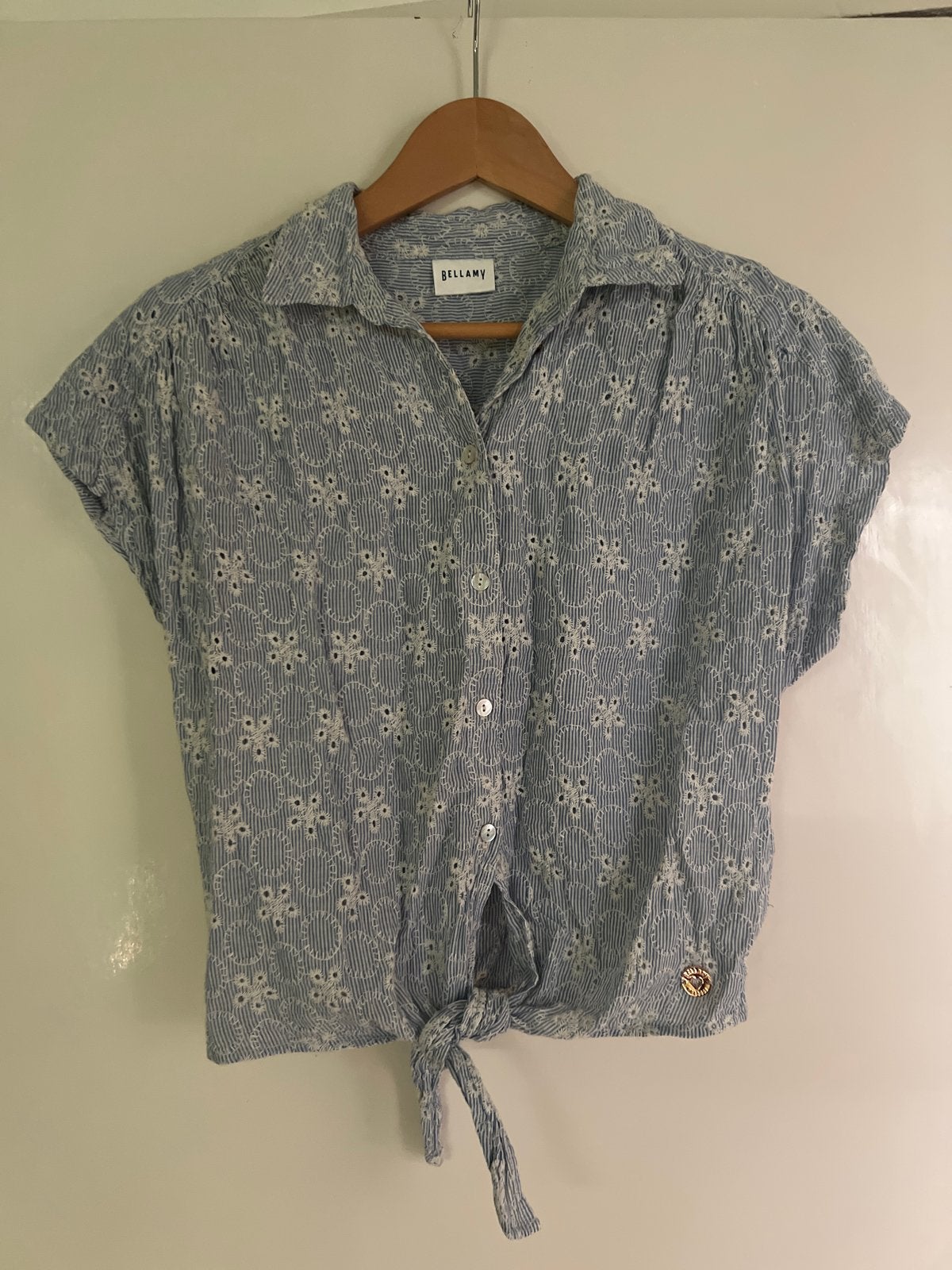 Bellamy Blouse Maat S - Nieuwe Collectie, Ophalen, Zo goed als nieuw, Maat 36 (S), Blauw