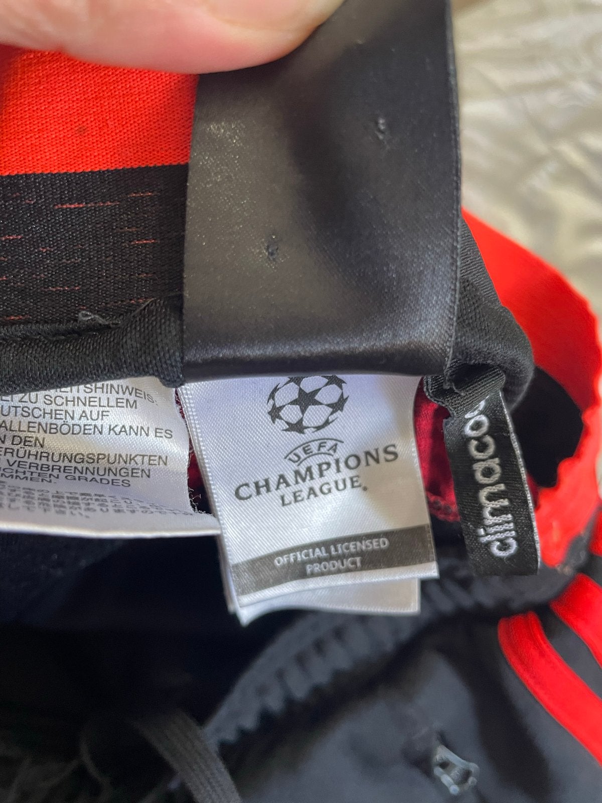Adidas Manchester United Champions League Trainingsbroek, Zwart, Overige maten, Ophalen of Verzenden, Voetbal
