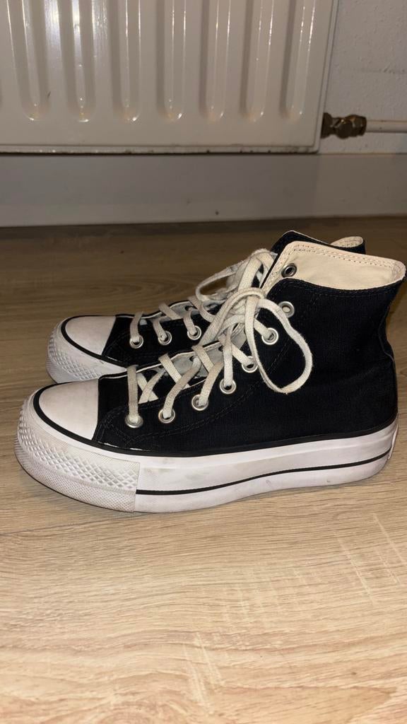 Zwarte Converse All Star High Top Sneakers, Kleding | Dames, Schoenen, Zwart, Ophalen of Verzenden, Sneakers of Gympen, Gedragen