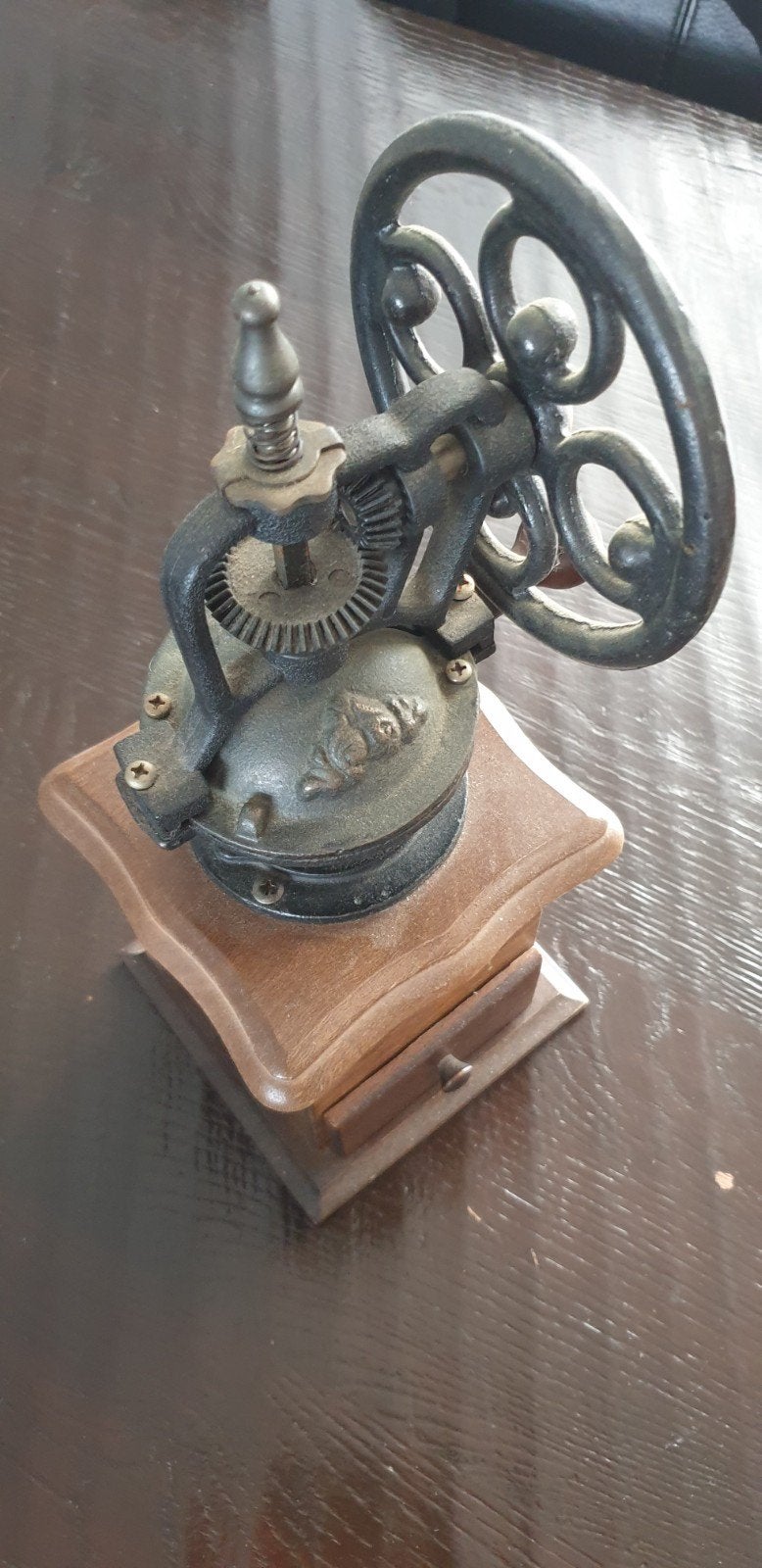 Vintage handmatige koffiemolen, Ophalen of Verzenden