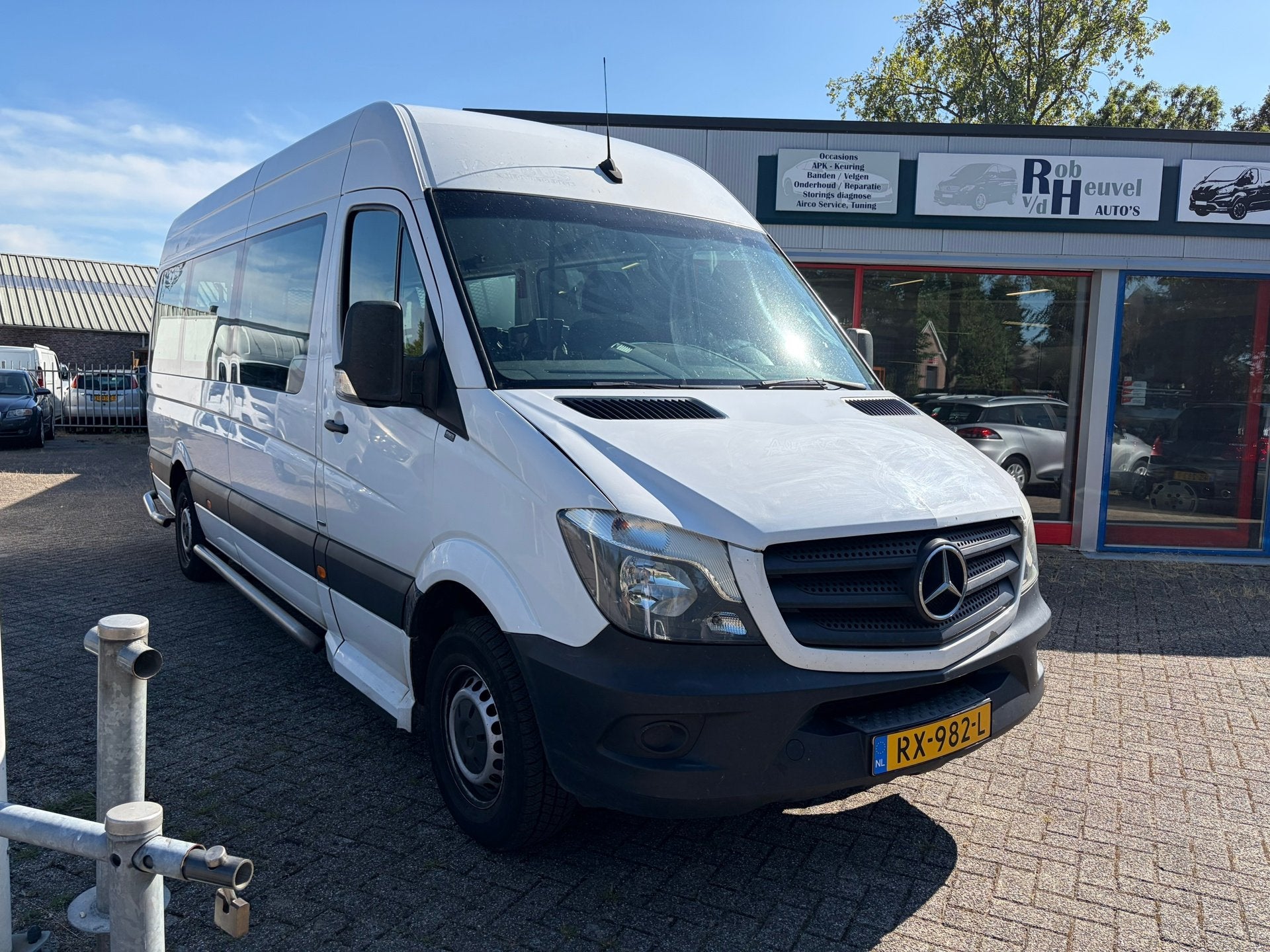 Mercedes-Benz Sprinter 314 2.2 CDI 432 9 PERS ROLSTOEL TAXI, Achterwielaandrijving, Gebruikt, 2000 kg, 7 stoelen
