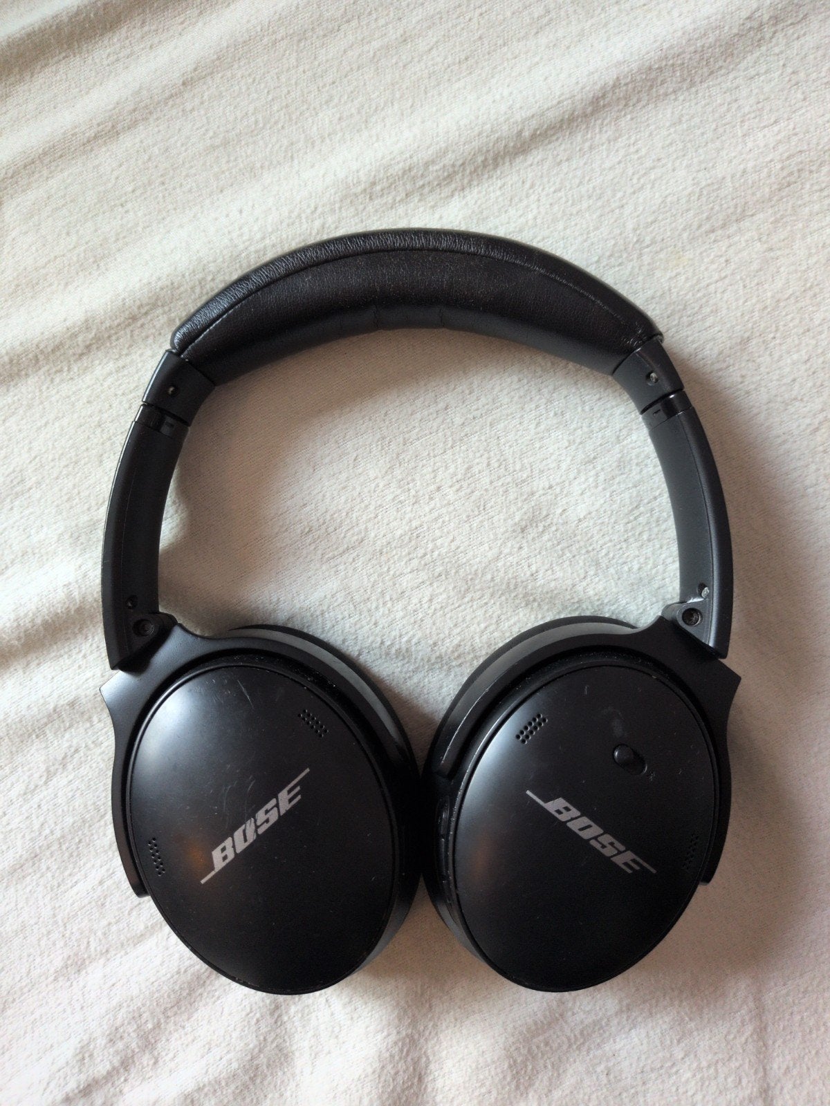 Bose QC 45 koptelefoon incl. reishoes en kabeltje, Audio, Tv en Foto, Gebruikt, Bluetooth, Ophalen of Verzenden, Bose