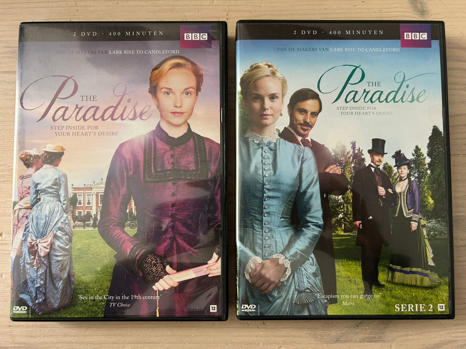 The Paradise seizoen 1 en 2, Ophalen of Verzenden