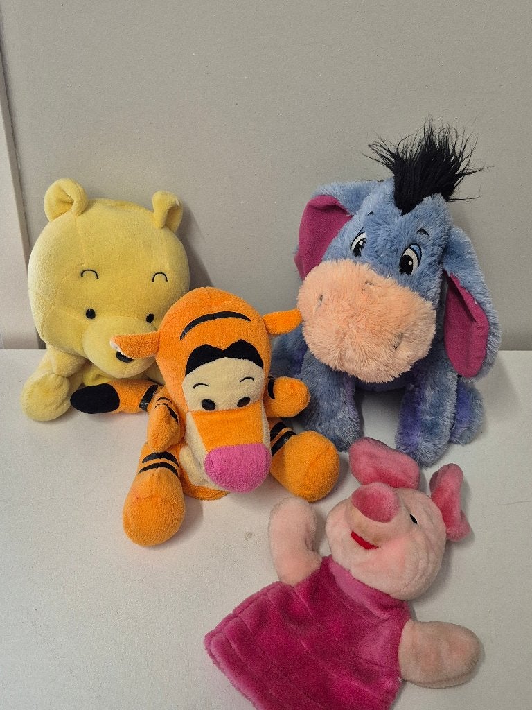 Winnie the pooh knuffel pakket, Kinderen en Baby's, Speelgoed | Knuffels en Pluche, Ophalen of Verzenden, Gebruikt, Overige typen