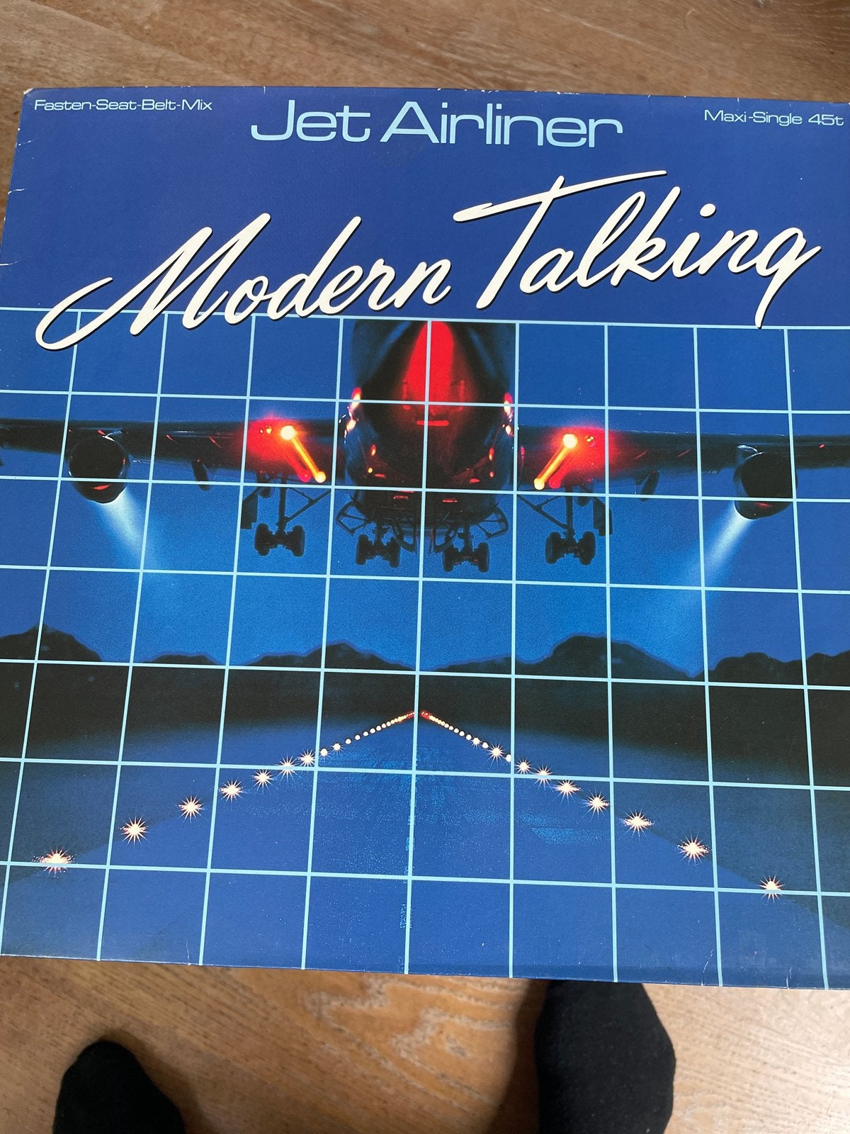 Modern Talking - Jet Airliner Maxi-Single 45t Vinyl, Cd's en Dvd's, Gebruikt, Pop, Ophalen of Verzenden, EP