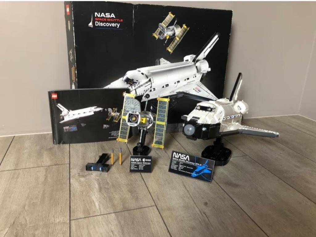 Lego space shuttle discovery, Kinderen en Baby's, Speelgoed | Duplo en Lego, Zo goed als nieuw, Lego, Complete set, Compleet, Inclusief accessoires