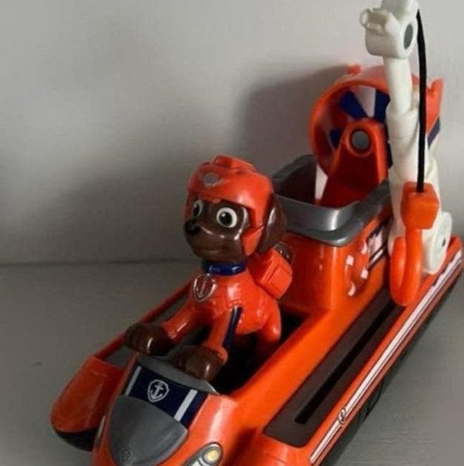 Paw patrol Zuma hoovercraft boot, Ophalen of Verzenden, Zo goed als nieuw