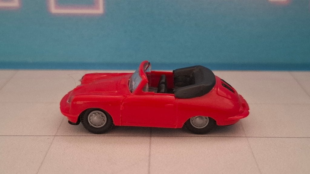 Praliné 1:87 Porsche 356 C Cabriolet, Ophalen of Verzenden, Gebruikt, Auto, Overige merken