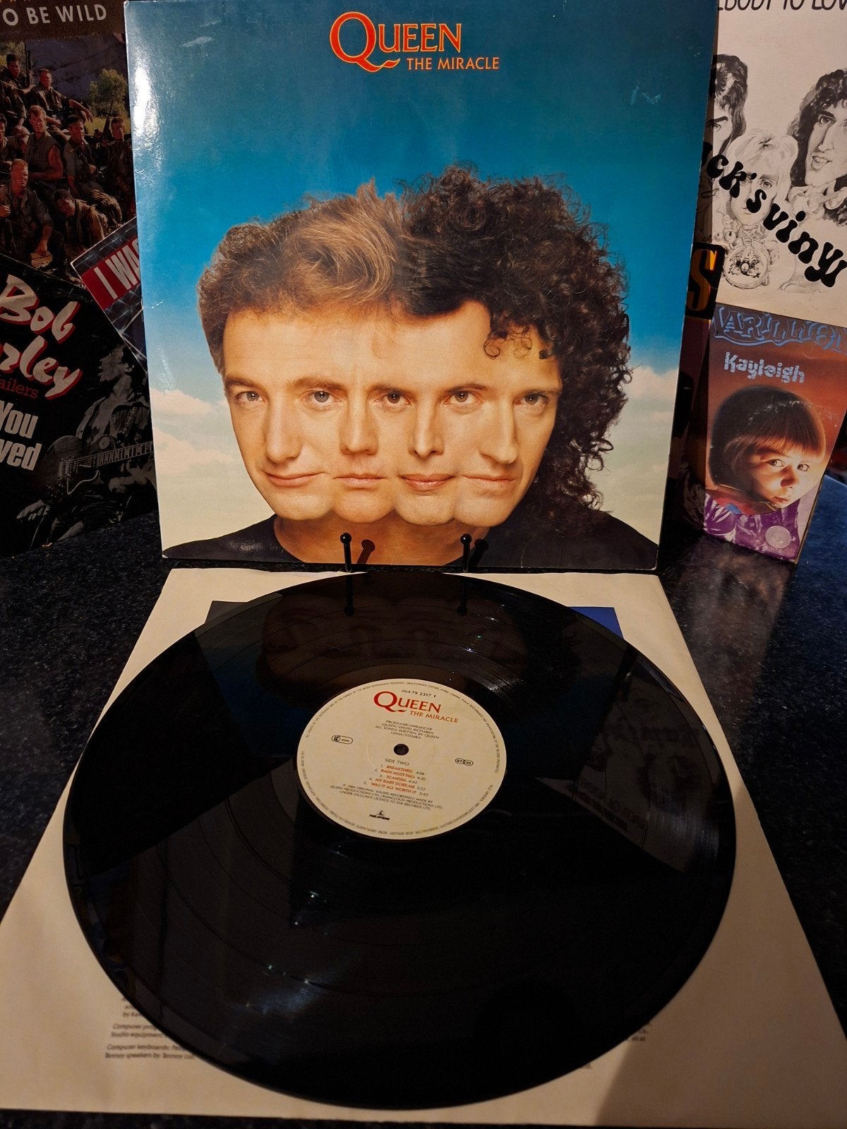 Queen - The Miracle LP (1989) - Pop Rock Klassieker, LP, Gebruikt, Overige formaten, Ophalen of Verzenden