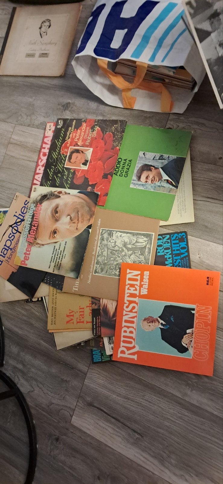 Grote collectie elpees (2 shoppers vol), Ophalen of Verzenden, Gebruikt, Album