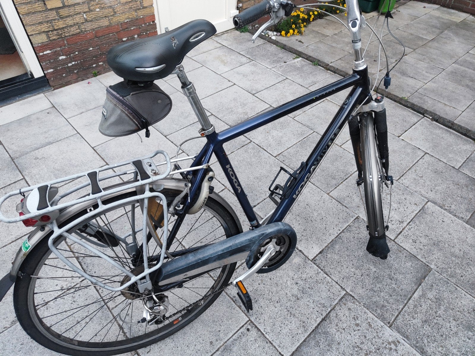 Koga Miyata fiets met 3x7 versnellingen Maat 54, Ophalen, 28 inch, Gebruikt, Vering