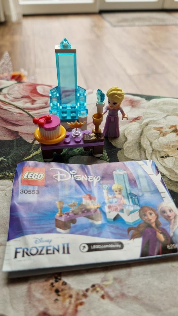 Lego Disney 30553 Elsa's wintertroon, Lego, Ophalen of Verzenden, Zo goed als nieuw, Compleet