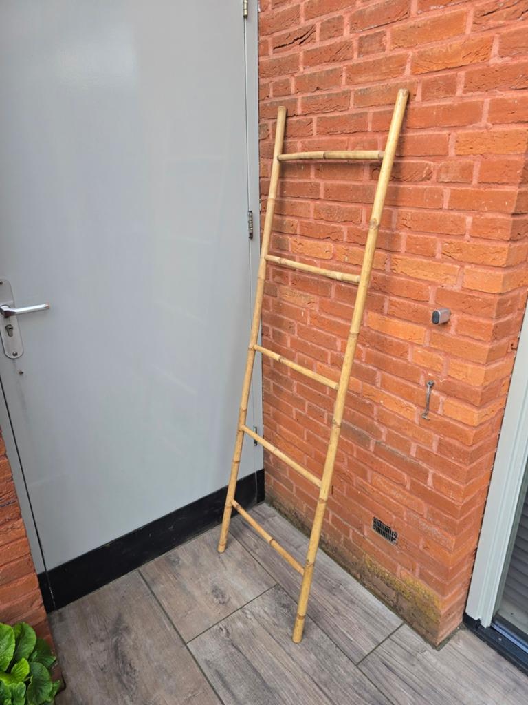 Decoratieve bamboe ladder - stijlvol en veelzijdig, Ophalen, Nieuw