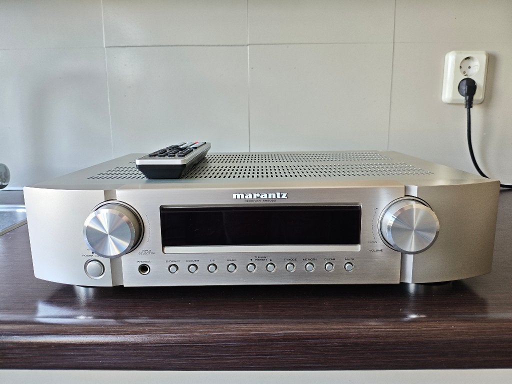 Marantz SR5023 Stereo receiver versterker ZGAN, Zo goed als nieuw, 60 tot 120 watt, Stereo, Ophalen